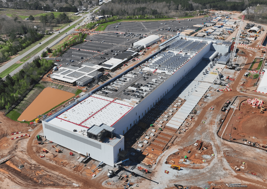 Institutional government complex with landscaped plaza