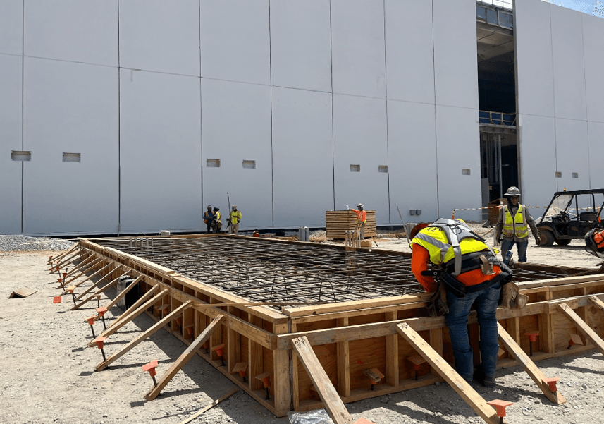 Aviation terminal expansion with aircraft on the runway